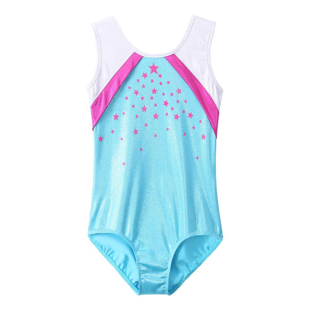 Baohulu Years アクア 袖無し かぼちゃ 星空 110 4 5 ダンス用 キラキラ練習着 子供用バレエレオタード 女の子 B07gppmfvs アクア 体操レオタード 長袖 110 4 5 Years ダンス用品 てなグッズや