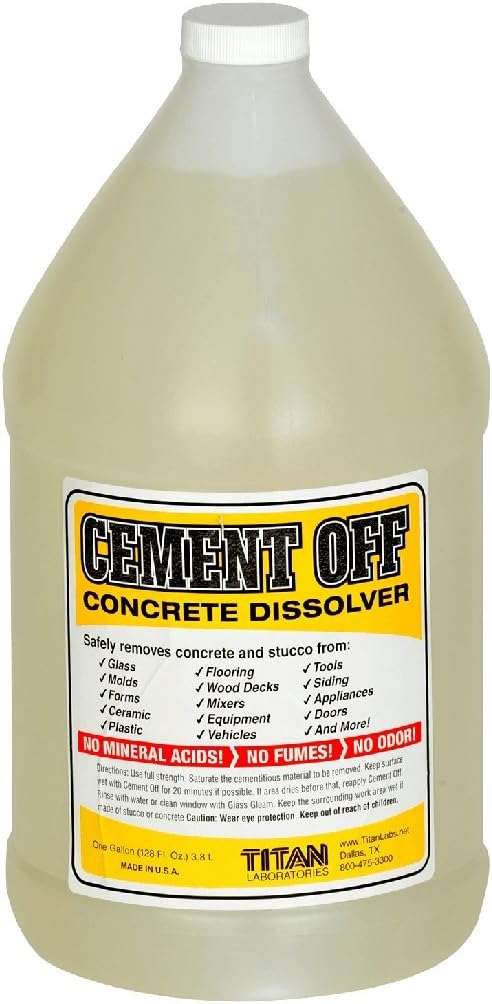 Amazon.com: Cement-Off Concrete Dissolver (1 Gallon): Home Improvement