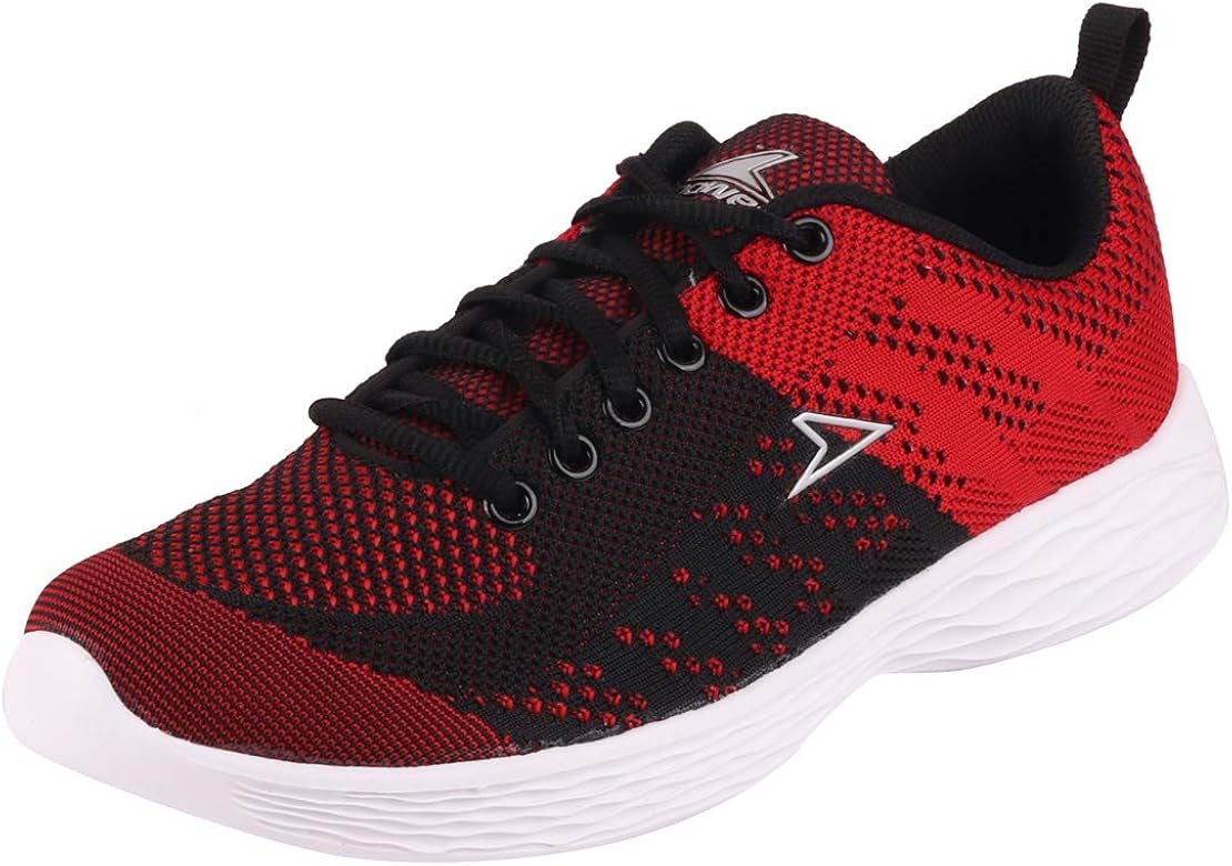 BATA Men's Black Red Running Shoes 839524543 Road Running