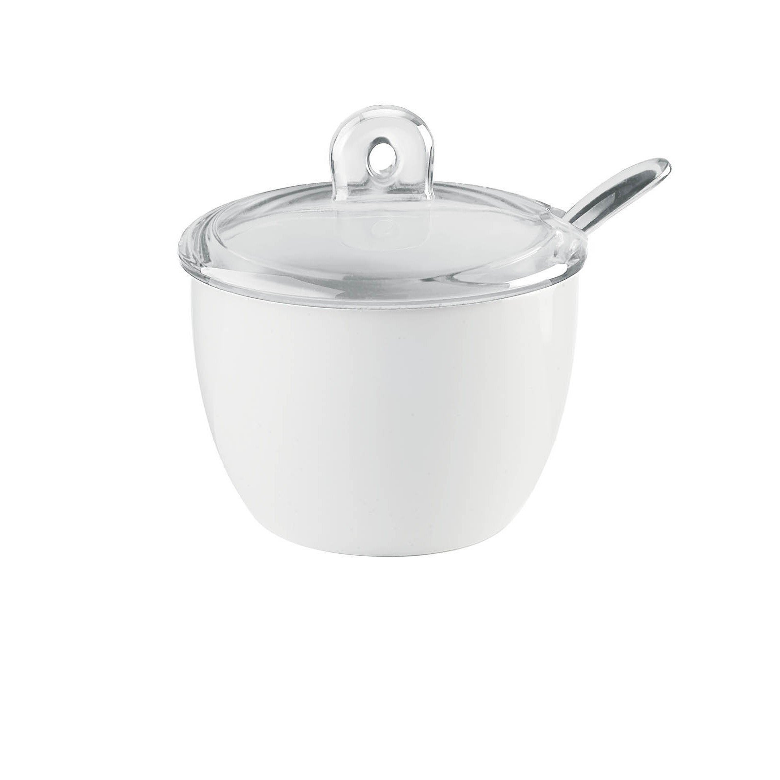 Guzzini - Gocce, Sugar Bowl - Transparent, 12,5 x 11,7 x h9,5 cm - 27770000