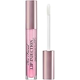 Too Faced Lip Injection Maximum Plump Extra Strength Lip Plumper Gloss | Hydrating, Volumizing, + Plumping, 0.14 Fl Oz