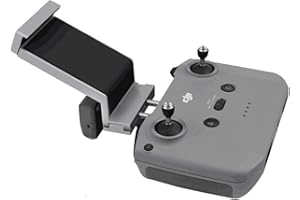 Hanatora 7.9-11 Inch RC-N1/N2 Remote Controller Tablet Holder Mount for DJI Mavic 3,Air 3/2S,Mavic Air 2,Mini 2/2 SE,Mini 3 Pro Drone, Aluminum Extended Control Clip Bracket Accessories