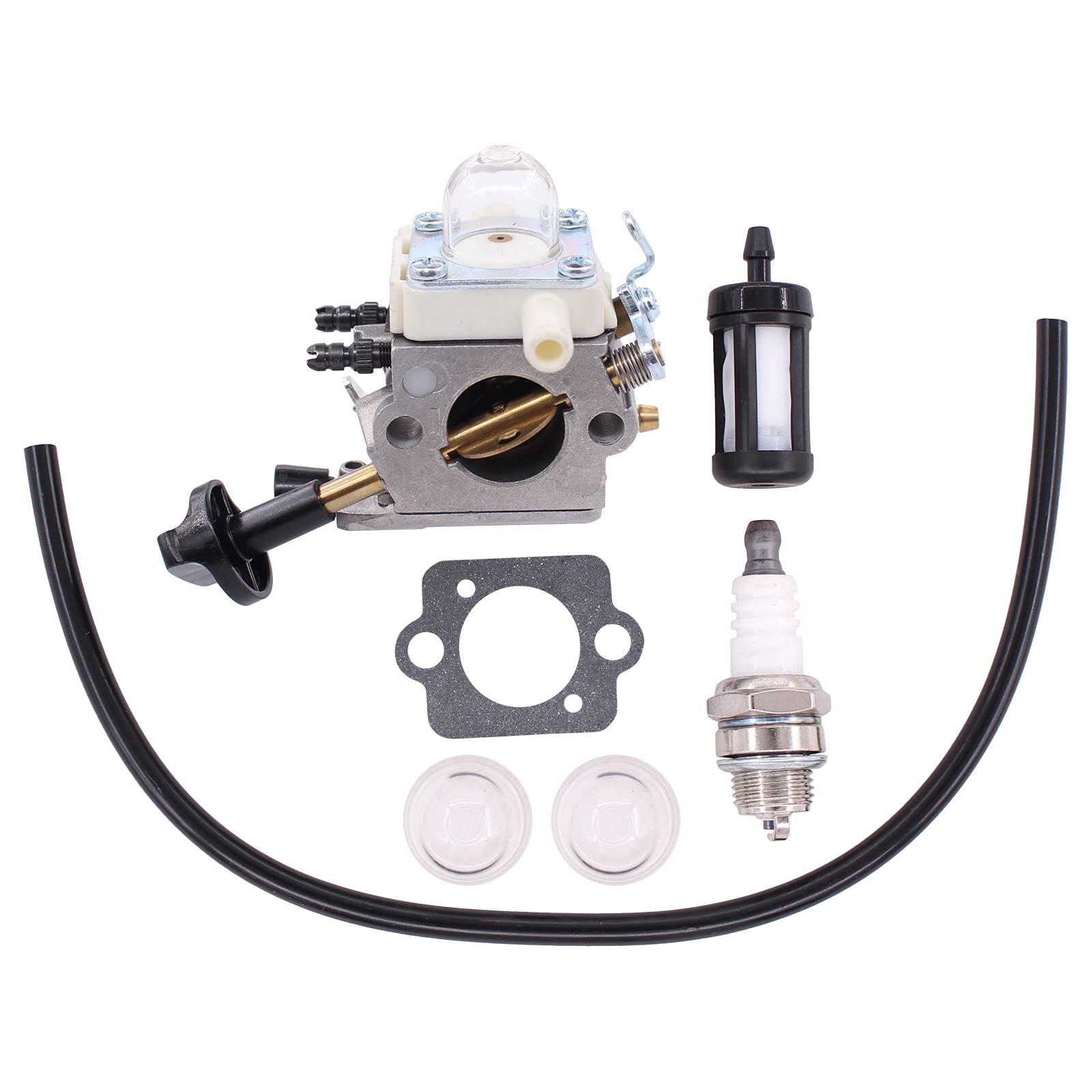 HouYeen Carburettor Carb with Gasket Fuel Filter for Stihl BG86 BG86C SH56 SH56C SH86 SH86C for Zama C1M-S261B Engine