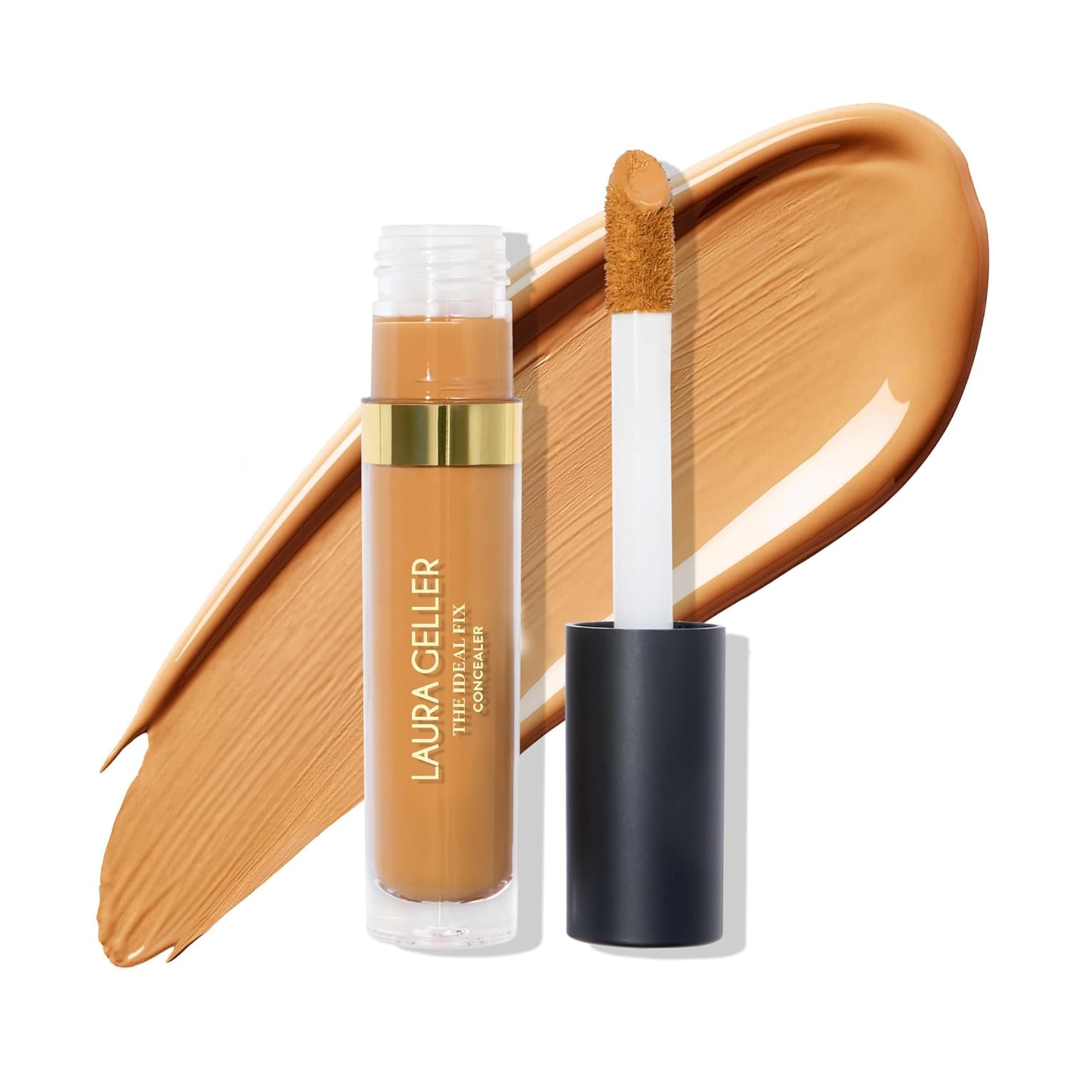 LAURA GELLER NEW YORK The Ideal Fix Concealer (Golden Medium) - Buildable Medium to Full Coverage For Under Eye - Long-Lasting Liquid For Covering Dark Circles & Blemishes — image 1