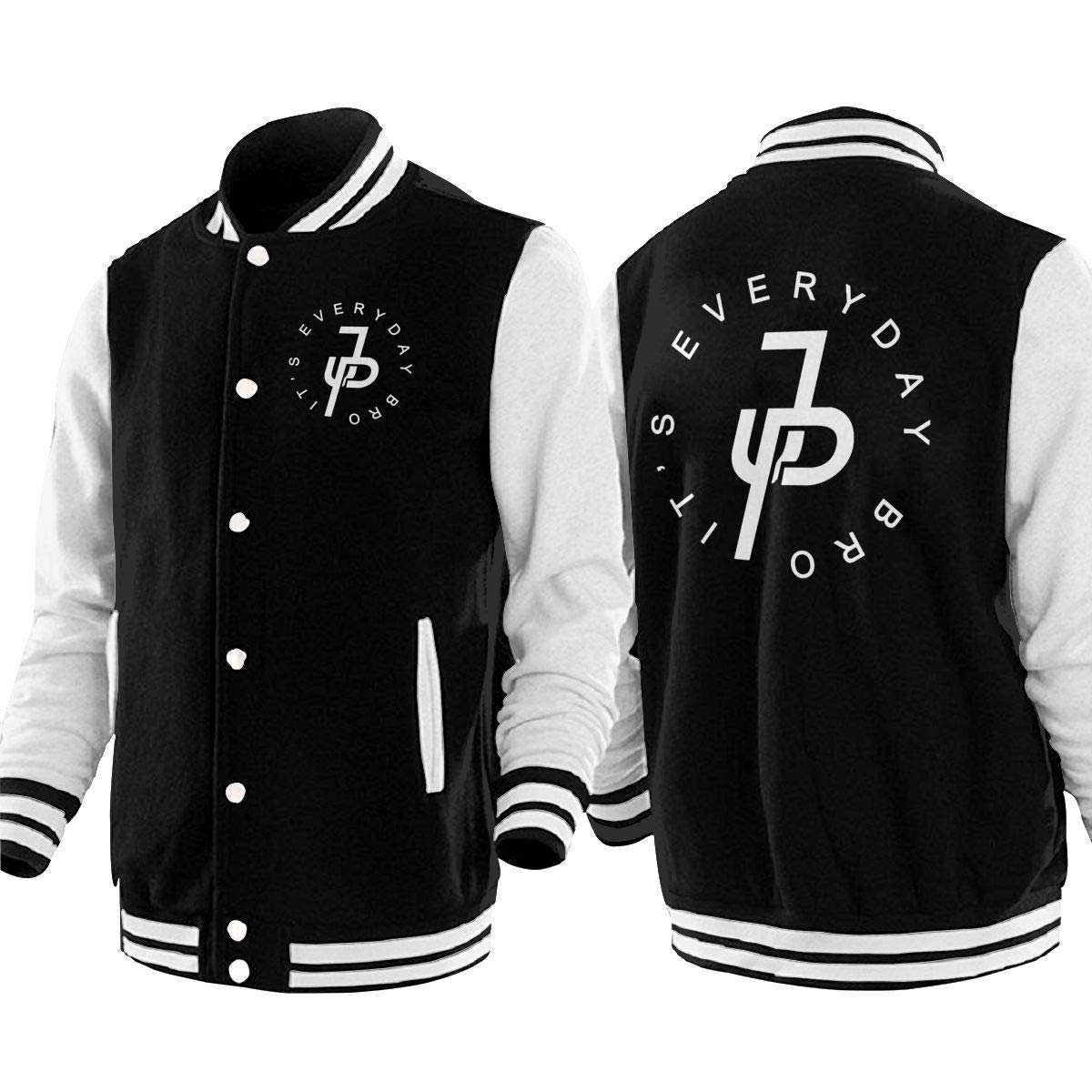 KBRWLOVETEE Jake Paul It's Every Day Baseball Uniform Jacket Unisex Coat Sweater Sweatshirt