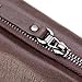 Teemzone Mens Genuine Leather Clutch Bag Handbag Organizer Checkbook Wallet Card Case (3326)