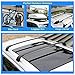 AUXMART Roof Rack Cross Bars for Toyota Highlander 2014 2015 2016 2017 2018 2019 2020 XLE Limited & SE Models, Black Rooftop Luggage Rack Replacement,Aluminum Cargo Carrier Bars