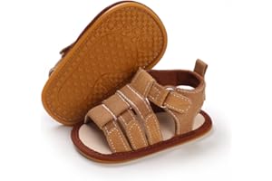 Miamooi Infant Baby Boys Girls Summer Beach Sandals Non Slip Soft Rubber Sole Toddler Outdoor Closed-Toe First Walker Shoes