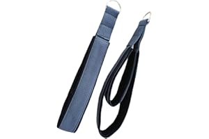 Colaxi Pilates Straps for Reformer,Exercise Enhanced Thickness,Comfortable Foot and Hand Straps,Double Loops for Fitness