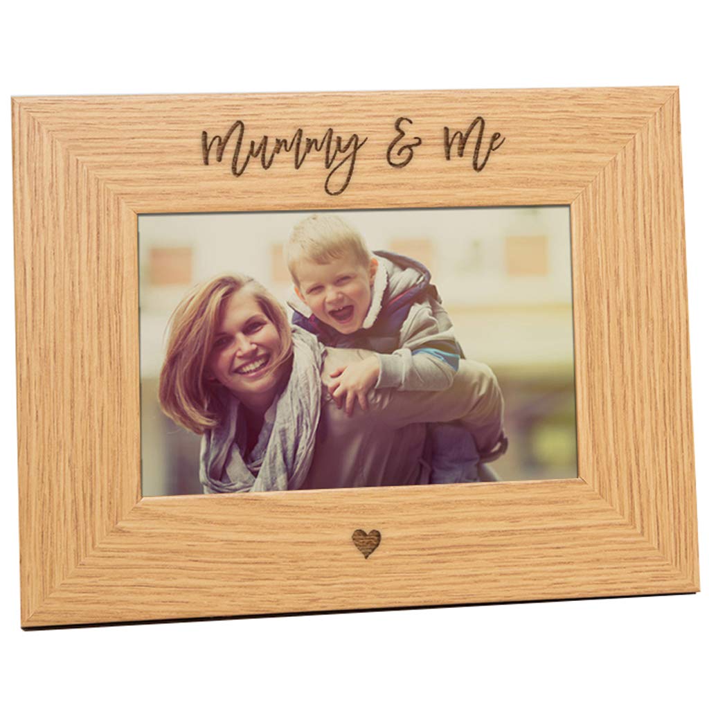 Mummy and Me Photo Frame - Mum Gifts from Daughter - Mum Daughter Picture Frame - Gifts for Mum from Son - Mothers Day Gifts - Mummy Birthday Gifts (Landscape 6x4)