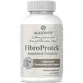 Algonot FibroProtek &ndash; Physician Recommended with Exclusive Combination of Ingredients Including Luteolin, Quercetin, Carnitine, Olive Pomace Oil &ndash; 60 Capsules