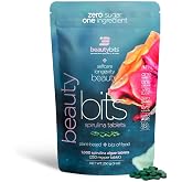 BEAUTYbits Spirulina Algae Tablets, Hair Skin Nails, Organic, 1000 Tablets | Beauty from within: Pure Spirulina, One Ingredient, 1 Calorie, Chlorophyll. Supporting Hair, Skin and Nails. Vegan, Keto.