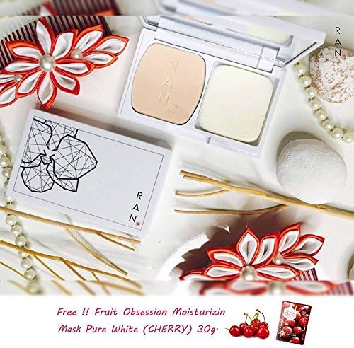 RAN FACE PRESSED POWDER (R22 FOR WHITE YELLOW SKIN) ORGANIC 100% WATERPROOF FOUNDATION MAKEUP SKIN SET SPF 30 PA +++[GET FREE TOMATO FACIAL MASK]