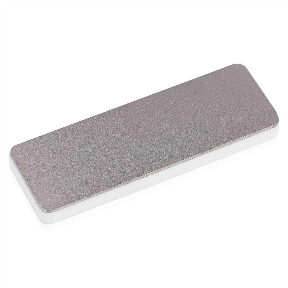Whetstone Double Sided Ceramic Whetstone Small Rectangle Sharpening Stone Knife Edged Sharpening Stone Universal Sharpener Tools for Chisel Scissors Axes