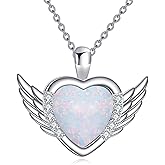 LUHE Heart Necklace for Women Sterling Silver Heart Pendant Necklace Love Jewelry Gifts for Women