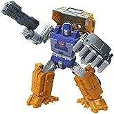 Transformers Toys Generations War for Cybertron: Kingdom Deluxe WFC-K16 Huffer Action Figure - Kids Ages 8 and Up, 5.5-inch