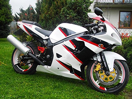 Moto Onfire White Black Plastic Body Kit Fairing Kits For 01 02 03 Suzuki GSXR 600 GSXR750 K1 K2 K3 2001 2002 2003