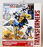 Construct-Bots Silver Knight Optimus Prime and Grimlock Transformers Age of E...