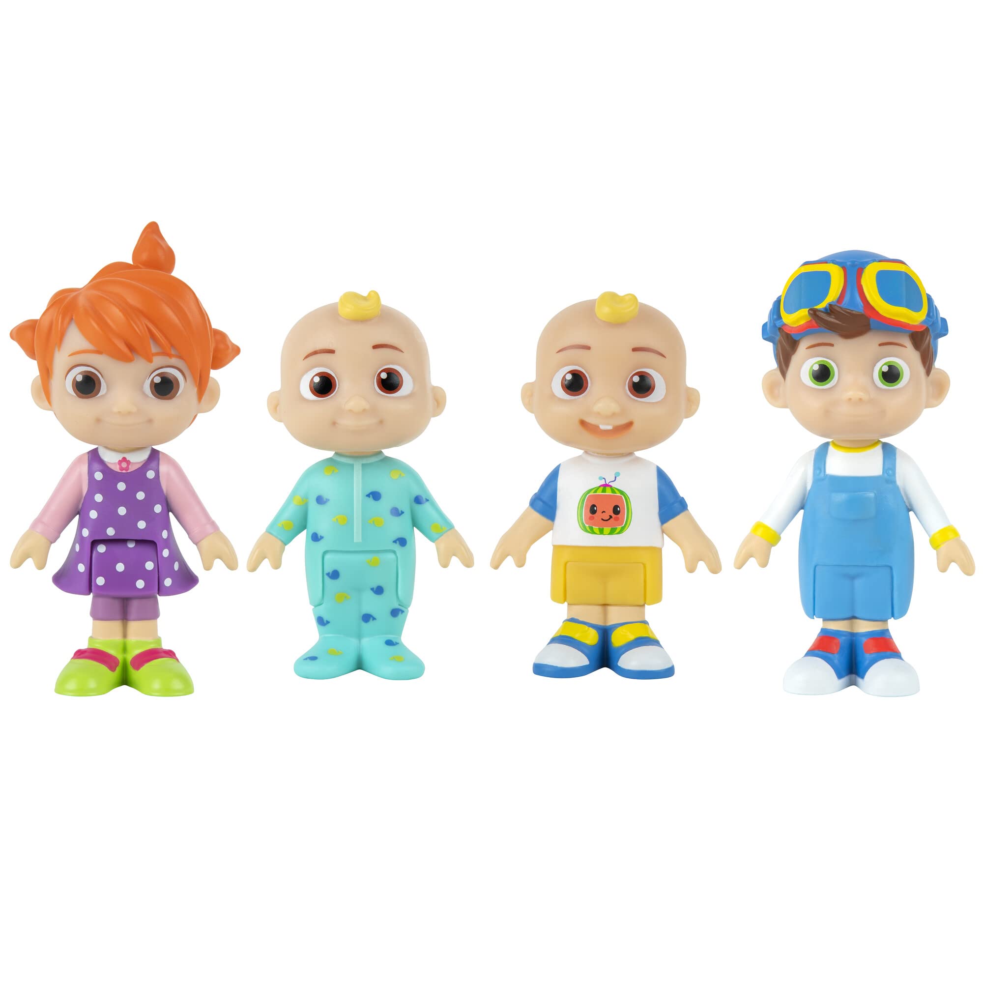 CoComelon CMW0169 Family Set of 4 Figures Official Moving Figures Toy from 3 Years