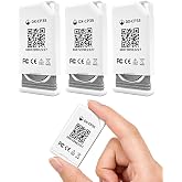 3 piece DX-CP35 BLE 5.1 ​​Beacon Replaceable Battery &amp; Custom Broadcast Data Miniature Tag for Asset and Personnel Tracking Supports iBeacon/Eddystone IP67 70m Long-Range Coverage (DX-CP35 * 3PCS)