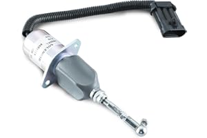 KD KISONIED 6681513 Fuel Shut Off Solenoid 6681512 6667992 6667993 7136559 for Bobcat T190 S185 S175 S160 773 763 753 751 325 328 331 334 337 12V