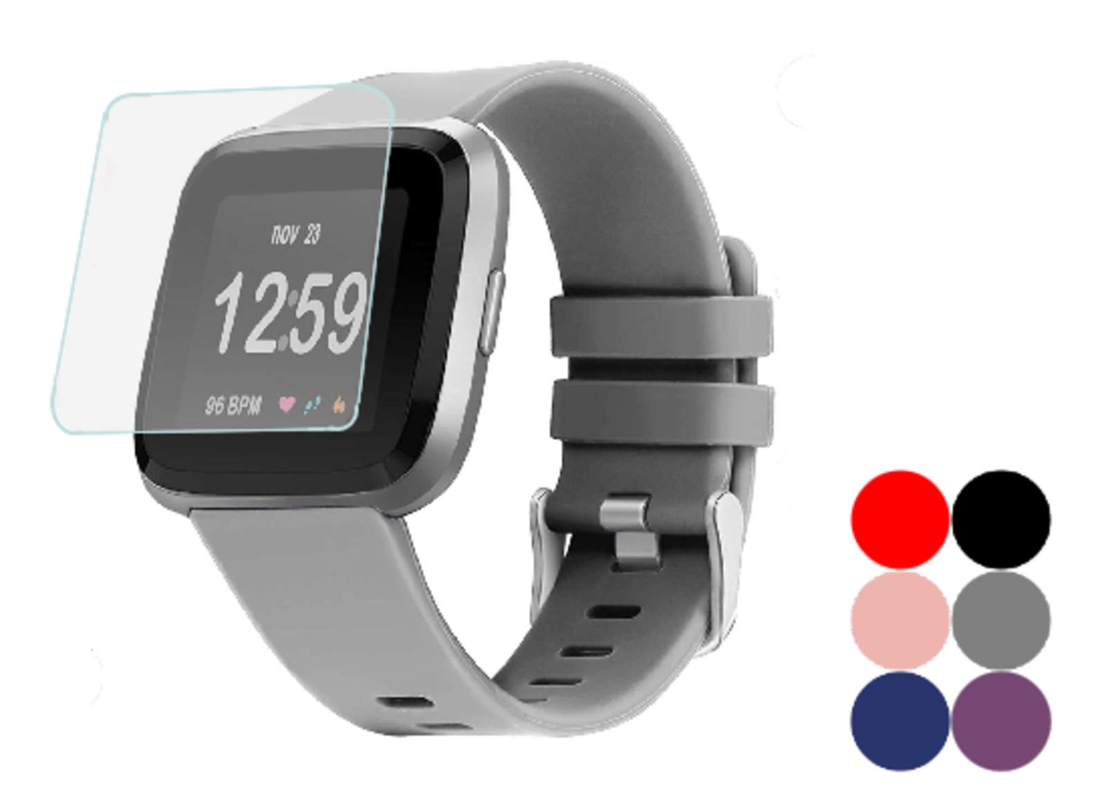 Hiramak Replacement Strap Compatible with Fitbit Versa 1, 2