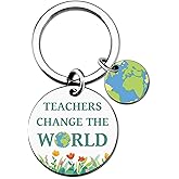 VIESUJI Teacher Appreciation Gifts Thank You Gift for Music Art Math Dance Teachers Day Gifts for Birthday Graduation Retirement Teacher Keychain