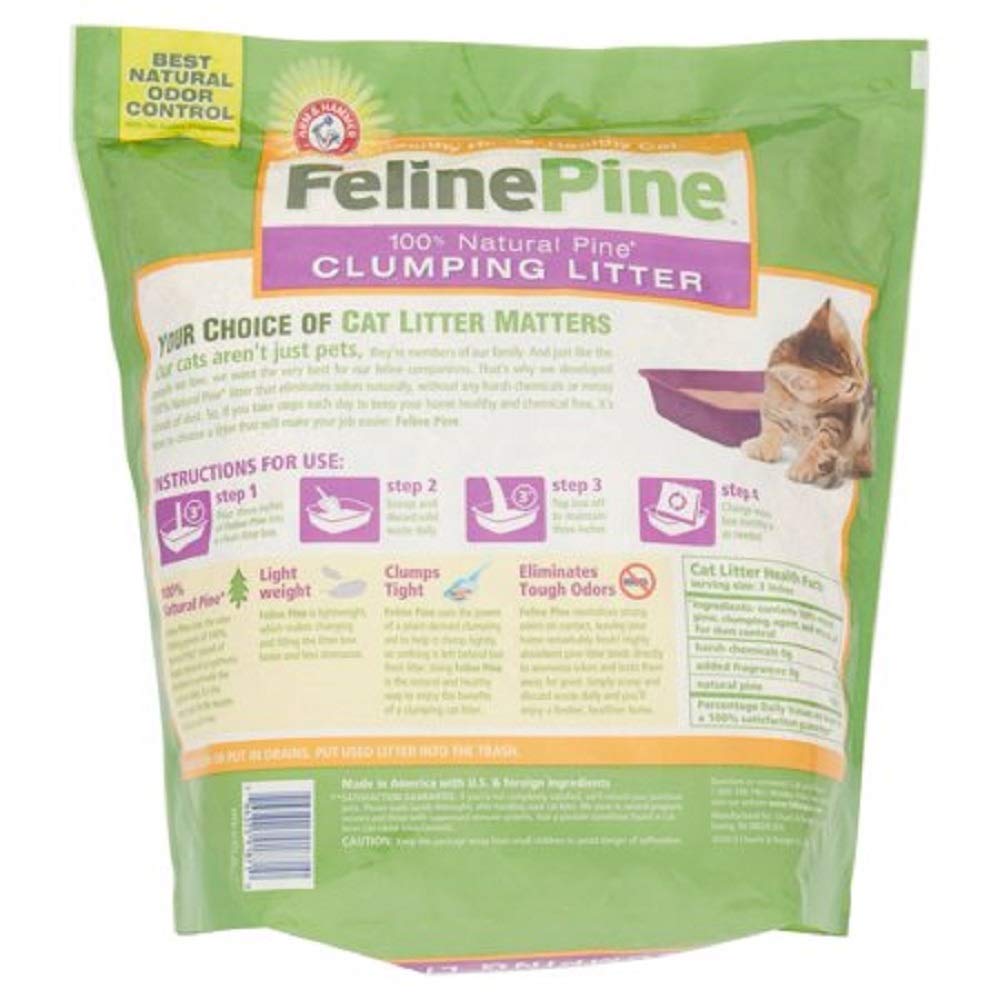 Feline Pine Natural Clumping Cat Litter (16 lb) Pricepulse