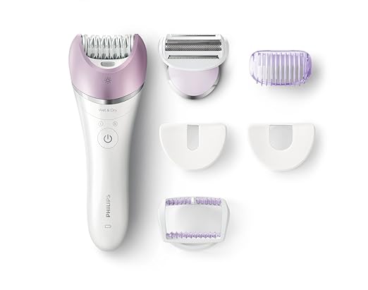 Philips Satinelle Advanced  Wet & dry epilator, 6 accessories