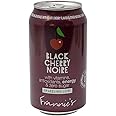 AmishTastes Frannie’s Sparkling Black Cherry Noire, Protected With High-Density Foam, 12 Oz. (Pack of 8)