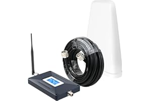 FUSTAR Cell Phone Signal Booster Verizon T Mobile AT&T Signal Booster 5G LTE Band 13, 12, 17 Cell Phone Booster Extender T Mobile Verizon Signal Booster Cell Booster Cell Phone Antenna Repeater Home 4500sqft