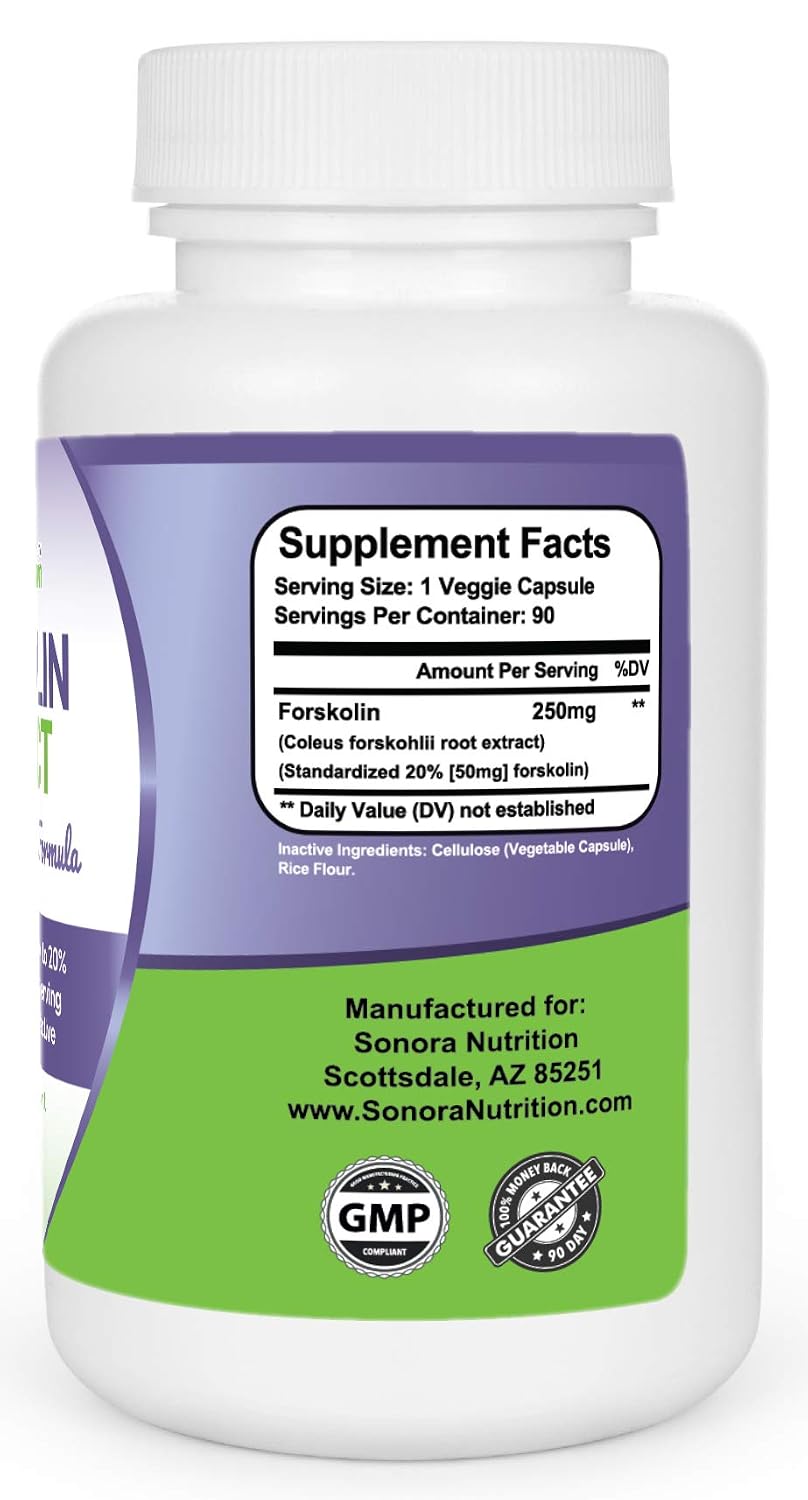 Forskolin Extract Ultimate Weight Loss Formula 250 mg at