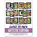 Super Pack of 18 Fuzzy Velvet Coloring Posters (Artistic Edition) - Great for Family Time, Arts & Crafts, Travel, Classrooms, Care Facilities [For All Ages: Girls, Boys, Adults, Toddlers, and More]