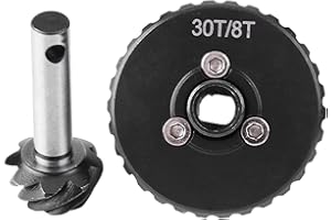 Stainless Steel Heavy Duty Bevel Gear Set 30T/8T for Axial AR44 RC Car Part Accessory