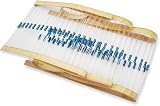 Innfeeltech 100Pcs 120 Ohm 1% Metal Film Resistors 1/4W Kit