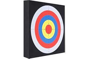Cifupy Round EVA Foam Arrow Target Lightweight Crossbow Shooting Practice Portable Archery Moving Hunting Practice Accessories for Backyard Indoor Outdoor