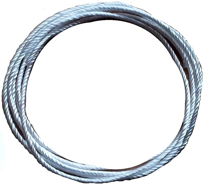 Geflochtene Silikatschnur Ø 6,0mm / Länge: 2 Meter (Grundpreis: EUR 3,75/m) sehr hochwertige und langlebige Faser aufgrund ho