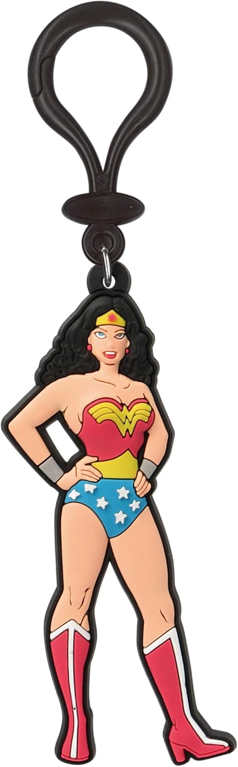 DC Comics Justice League Wonder Woman Soft Touch PVC Keyring, Multicolored