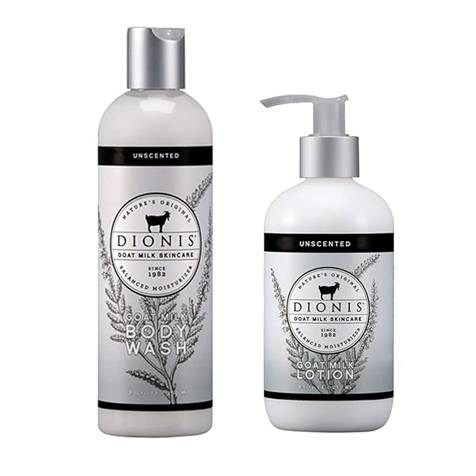 Dionis Goat Milk Body Lotion and Body Wash Gift Set