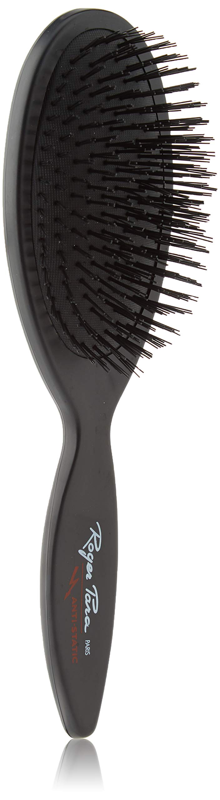 Roger Para brush oval black 11-rows of nylon bristles, pack of 1 (1 x 1 piece)