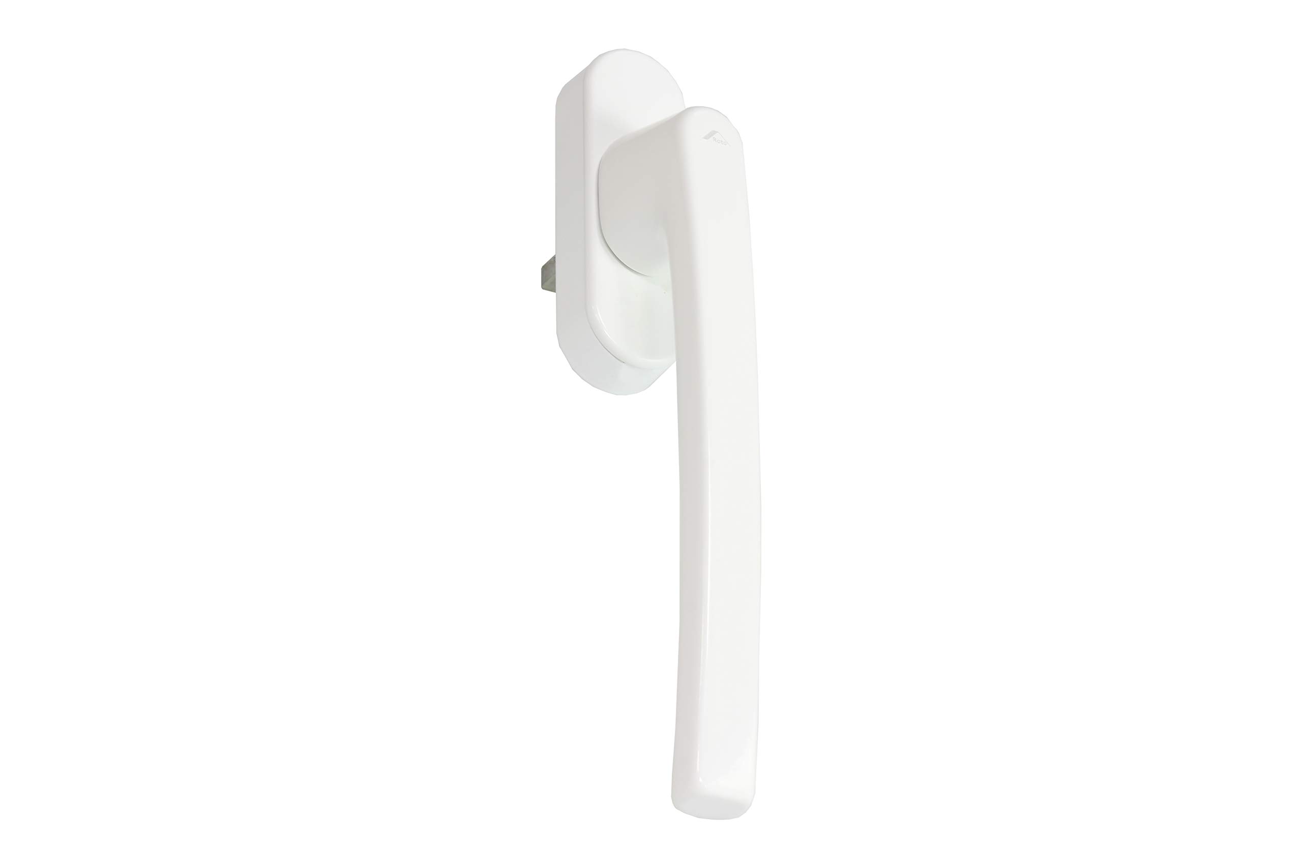 Roto Original Line TS7442 Patio Z Handle with Logo, Traffic White, Pin Length 35 mm, 25 x 3.6 x 6.7 mm