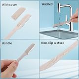 Lanjue Dermaplaning Blades for Face 12pcs WheatStraw Eyebrow Razor view 4
