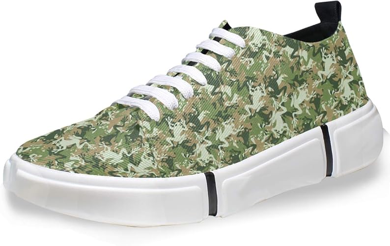 Amazon Abu くつ スニーカー スリッポン メンズ スポーツシューズ カエル 迷彩 ラベルランニングシューズ カジュアルスニーカー シューズ 紳士靴 メンズ靴 運動靴 スポーツ 軽量 学生 通学 サラリーマン 通勤 Abu ウォーキング