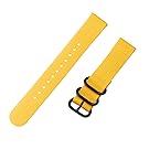 Clockwork Synergy - 26mm Yellow PVD 2 Piece Heavy NATO Watch Bands