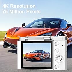 4K Digital Camera for Photography with