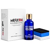 9H Ceramic Coating, Nano Ceramic Coating for Cars, High Gloss &amp; Hydrophobic Paint Sealant Protection, 30ML