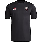 adidas Mens D.c. United MLS Short Sleeve T-Shirt
