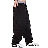 Mens Fleece Cargo Sweatpants