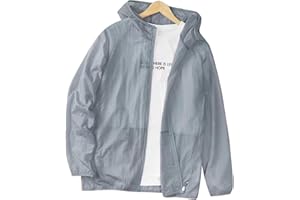 Men's Sun Jacket,UV Protection Cooling Moisture Wicking Jacket Long Sleeve Hooded for Active Men Outdoor Adventures Running C