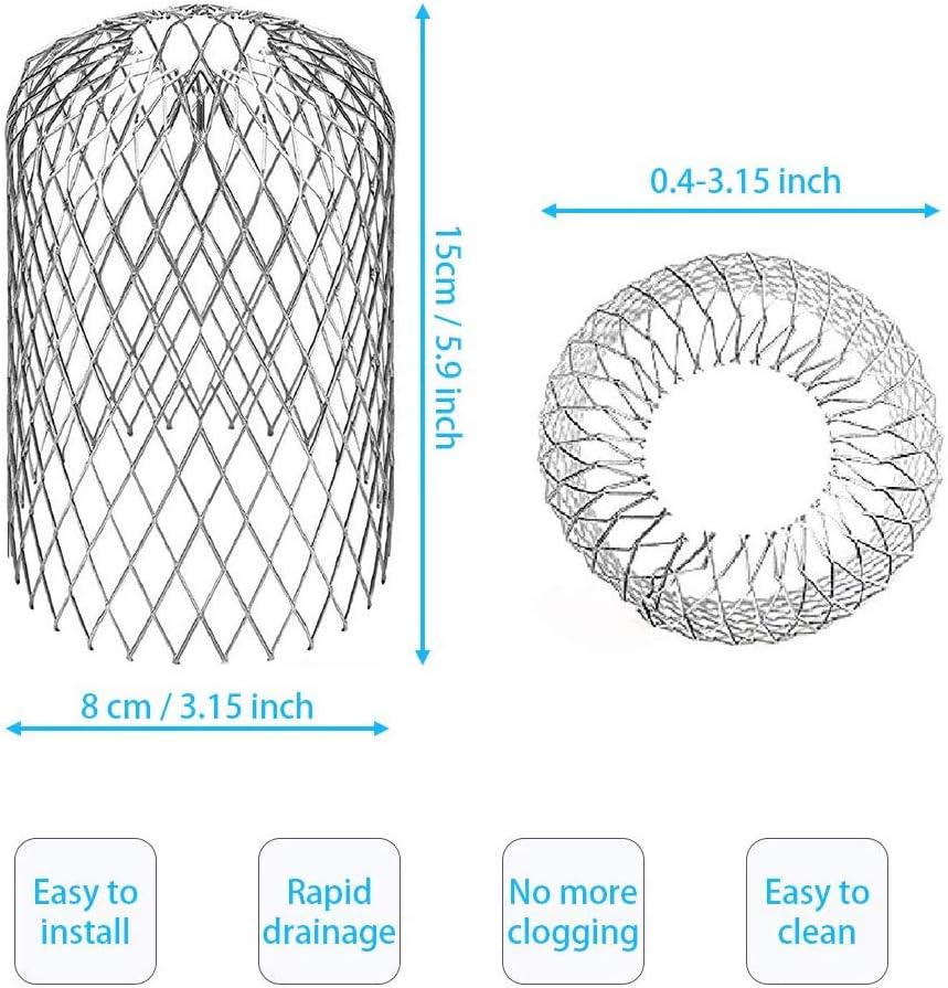 Metal Gutter Guards Expandable Filter Screen Leaf Strainer Downspout Guards For Gutters